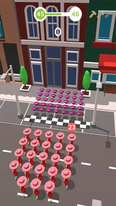Crowd Street 3D- Traffic Cross应用截图
