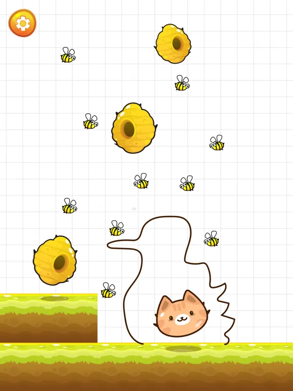 Save The Cat - Draw To Save iPad  Screenshots