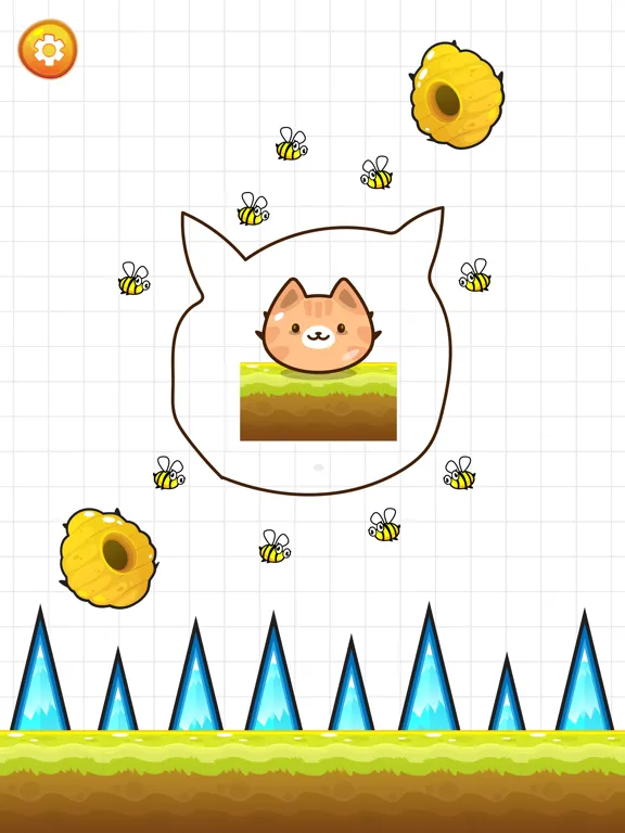 Save The Cat - Draw To Save iPad  Screenshots