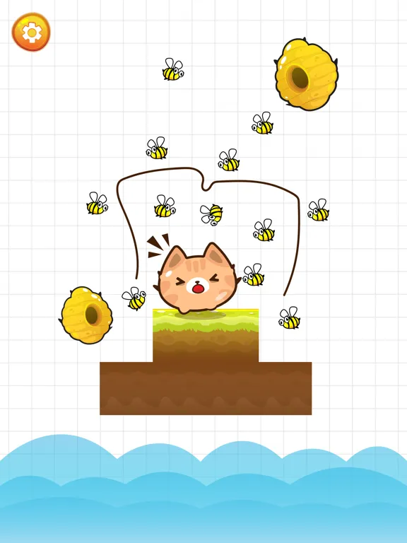 Save The Cat - Draw To Save iPad  Screenshots