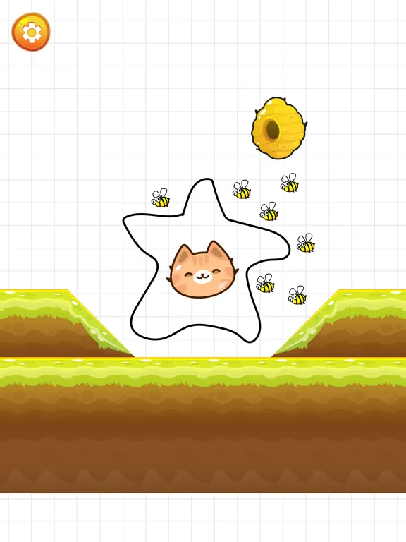 Save The Cat - Draw To Save iPad  Screenshots