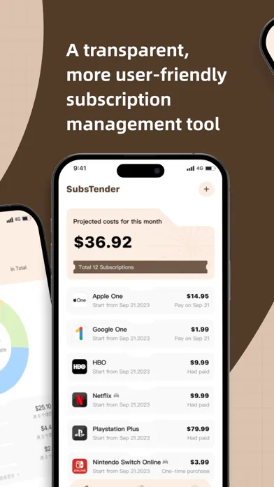 SubsTender Screenshots
