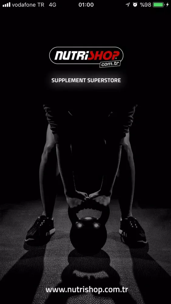 Tangkapan skrin Nutrishop.com.tr