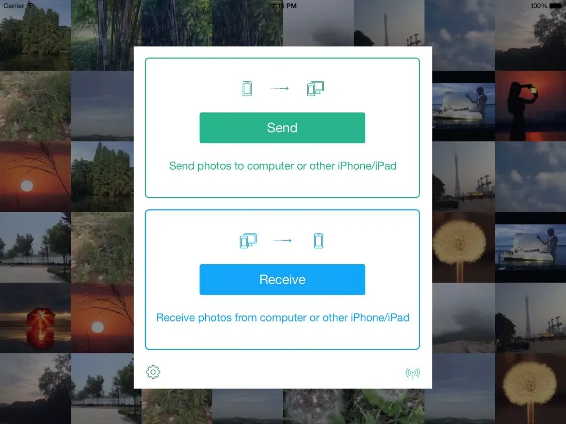 Photo Transfer Pro Edition iPad  스크린샷