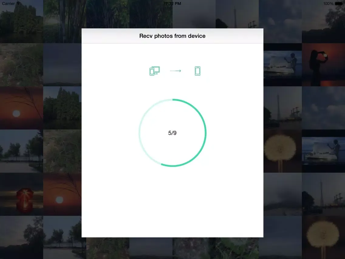 Photo Transfer Pro Edition iPad  스크린샷