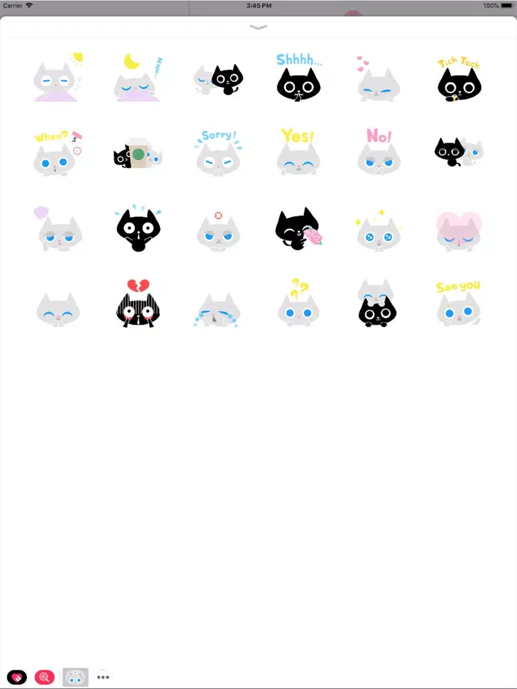 Zrzuty ekranu Opal & Moon's animated sticker iPad 