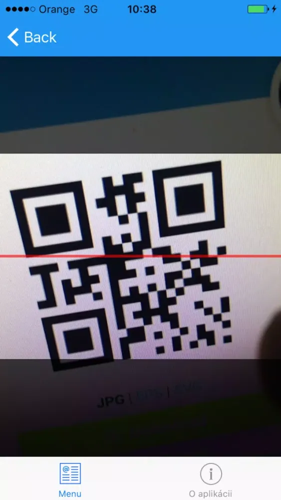 Capturas de pantalla de AU QR Scanner