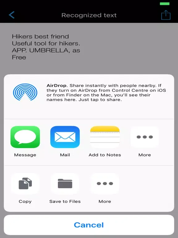 Capturas de pantalla de Scan Me - Image to text iPad 