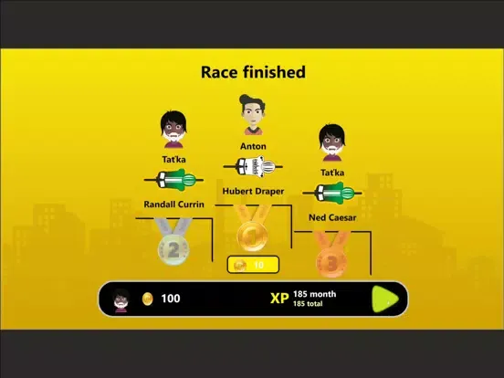 ภาพหน้าจอของ Arrivée Online: Cycling Races iPad 