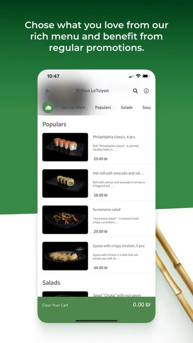 Screenshot di Wasabi sushi №1