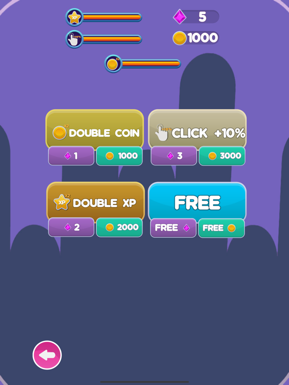 Tangkapan skrin KingOfClick iPad 