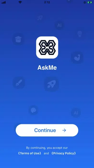 AskMe-Chat Bot Assistant Screenshots