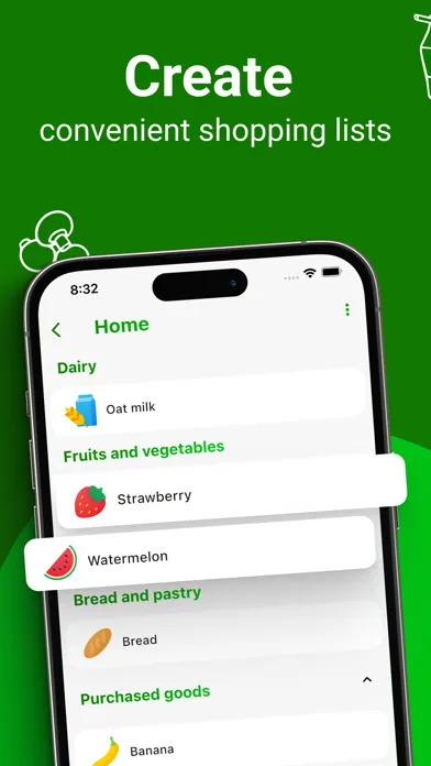 Green Lists: grocery shopping應用截圖