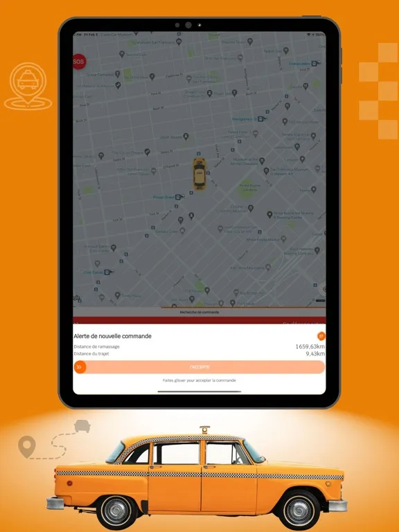 SPIDi Livreur iPad 应用截图