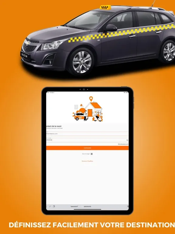 SPIDi Livreur iPad 应用截图