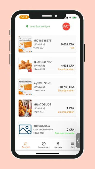 SPIDi Livreur应用截图