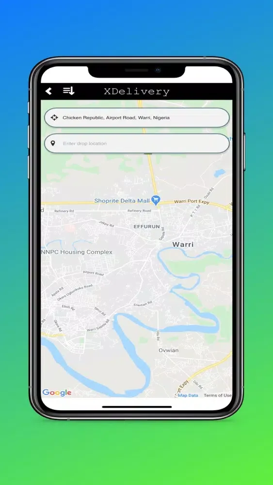 XDelivery سکرین شاٹس