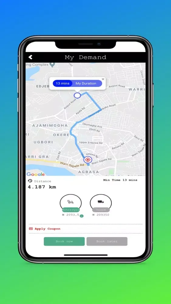 XDelivery سکرین شاٹس