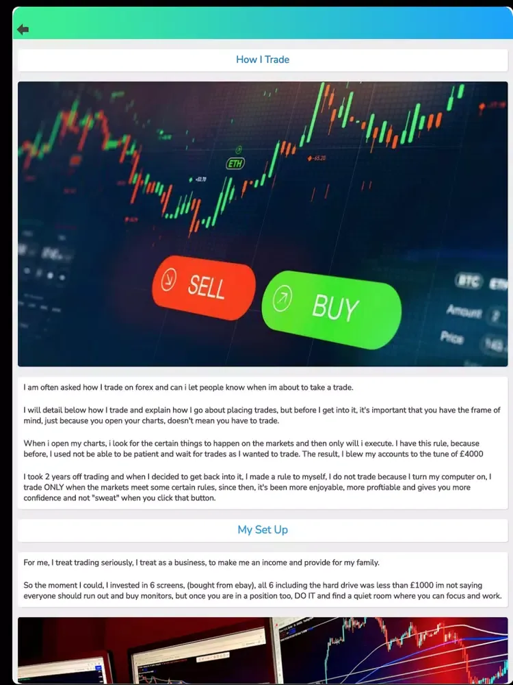 تصاویر FX Trade 121 iPad