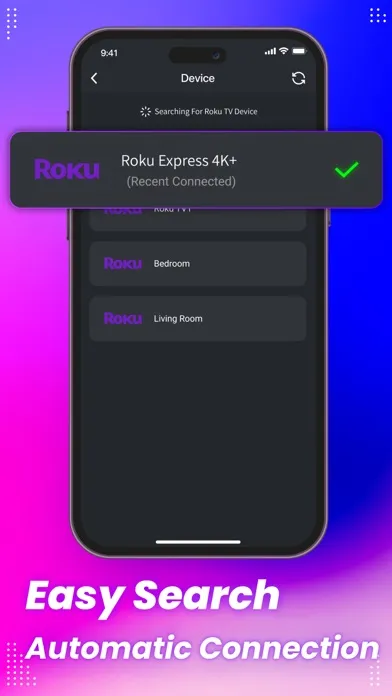 Screenshot di TV Remote Control For RoKu&TVs