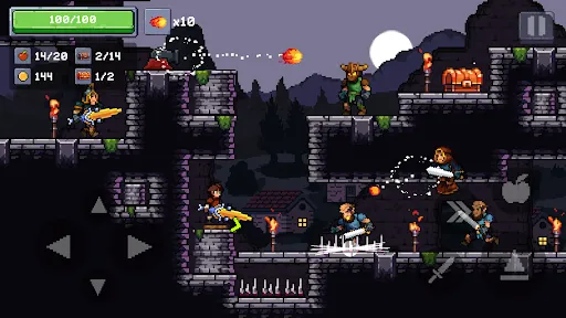 Apple Knight 2: Hack and Slash Screenshots
