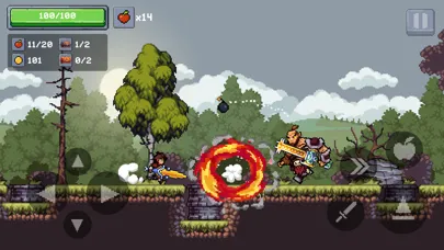 ภาพหน้าจอของ Apple Knight 2