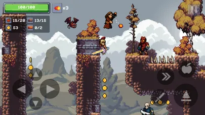 ภาพหน้าจอของ Apple Knight 2