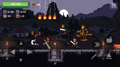 ภาพหน้าจอของ Apple Knight 2