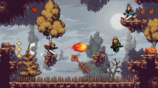 Apple Knight Action Platformer スクリーンショット