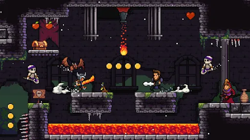 Apple Knight Action Platformer スクリーンショット