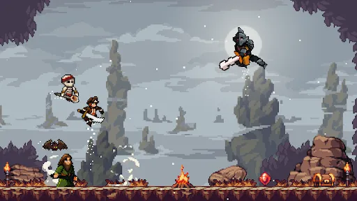 Apple Knight Action Platformer スクリーンショット