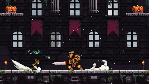 Apple Knight Action Platformer スクリーンショット