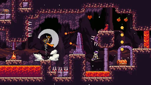 Apple Knight Action Platformer スクリーンショット