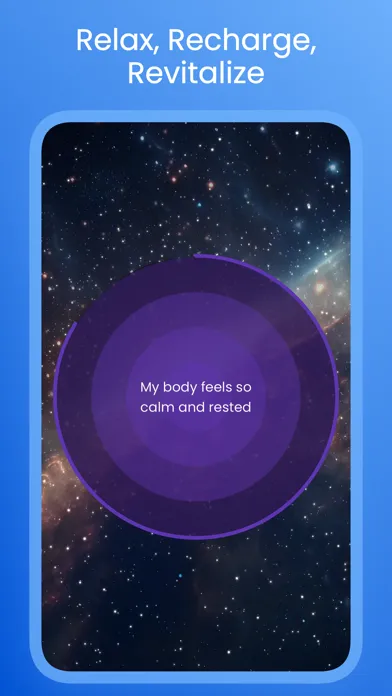 Zrzuty ekranu Breathe to Relax: Affirmations