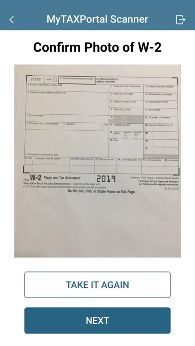 صور MyTAXPortal Scanner