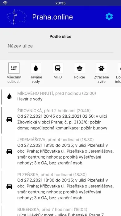 Praha.online Screenshots