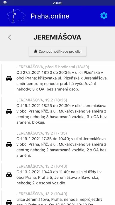 Praha.online Screenshots