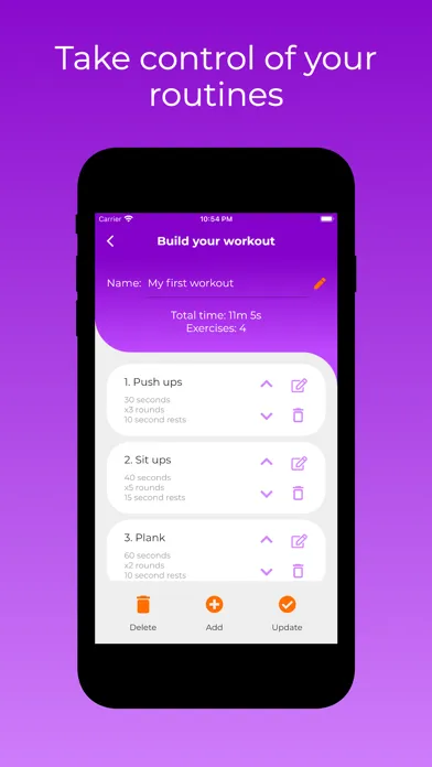 تصاویر Workout Builder: HIIT creator