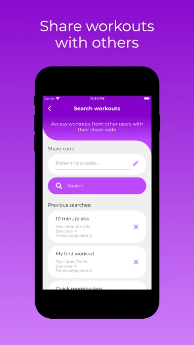 تصاویر Workout Builder: HIIT creator