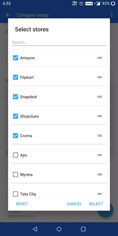 Shoppers Search Screenshots