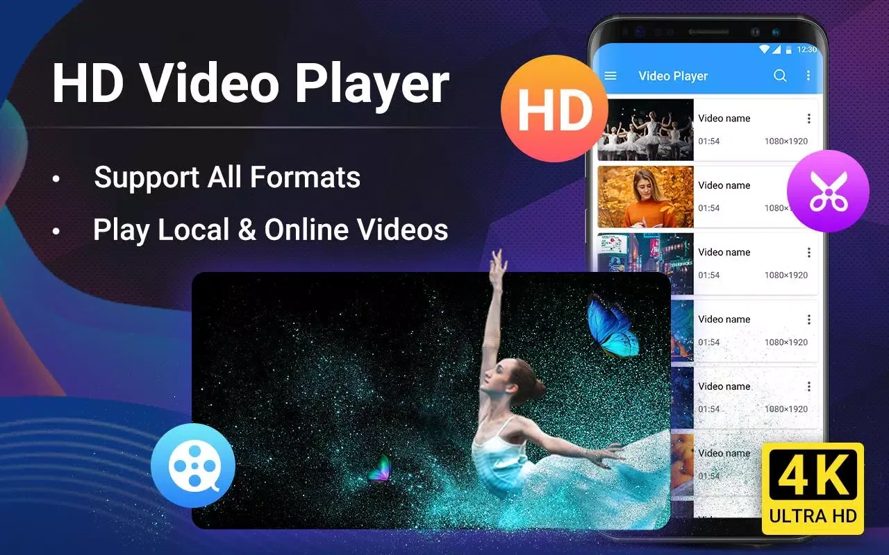 Video Player স্ক্রিনশট