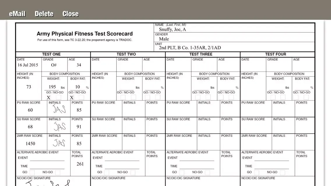 APFT Min / Max应用截图