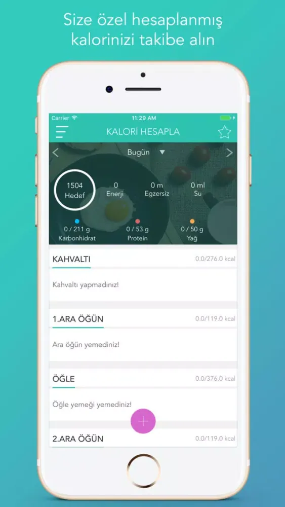 Tangkapan skrin Diyetli Kal