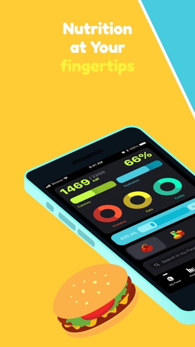 Zrzuty ekranu Biteme - Calorie Counter
