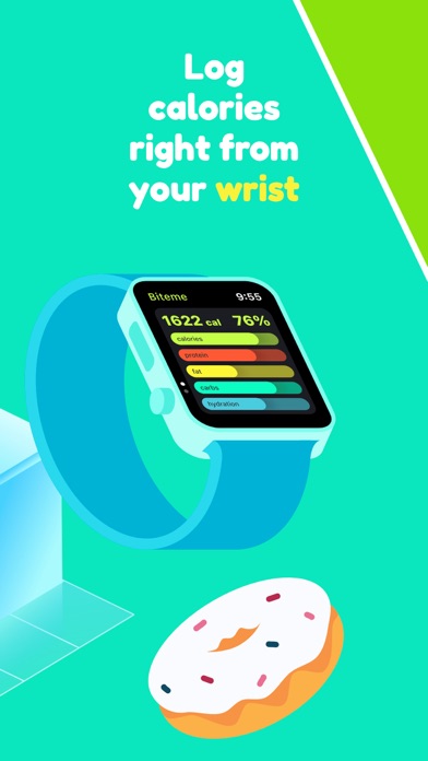 Zrzuty ekranu Biteme - Calorie Counter