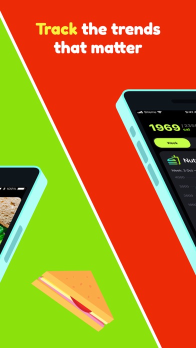 Zrzuty ekranu Biteme - Calorie Counter