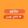 Calligraphy Bubbles - Stickers Calligraphy Bubbles - Stickers