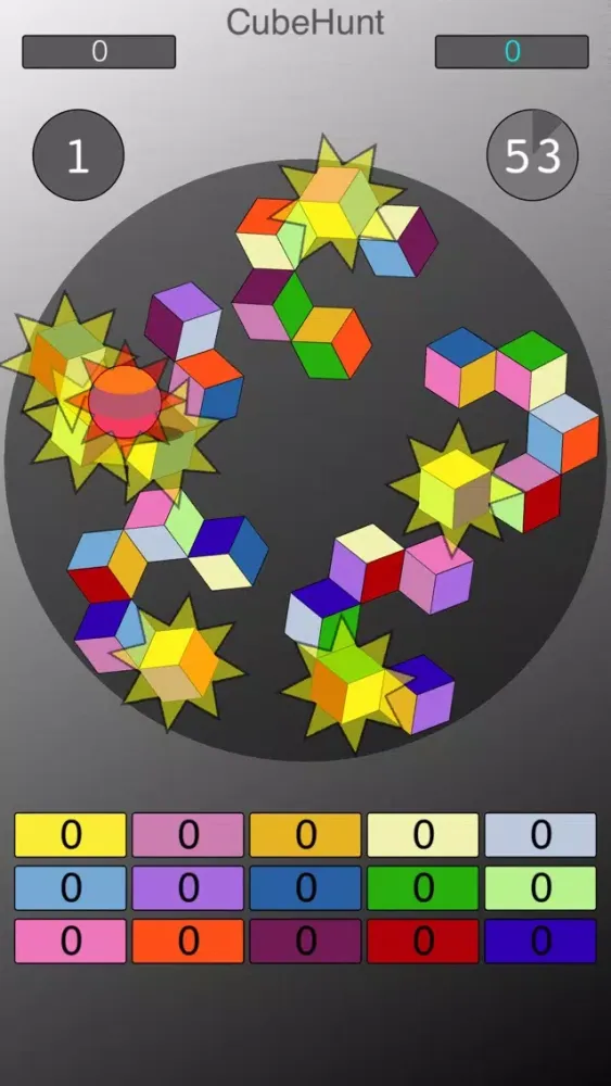 Capturas de tela do CubeHunt*