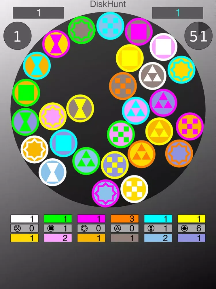 DiskHunt iPad 應用截圖