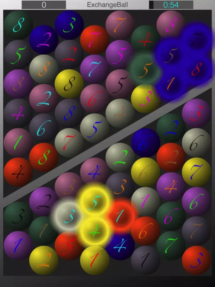 ExchangeBall iPad  スクリーンショット